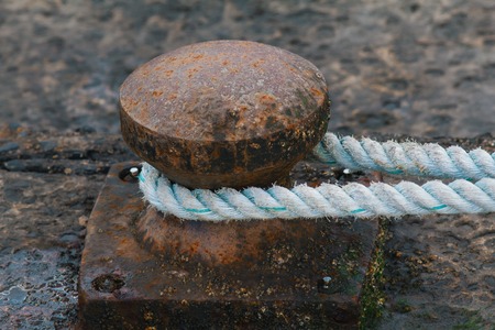 Mooring rope for sea ship