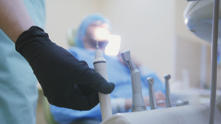 Dentistry - technology equipment of stomatology clinicの写真素材