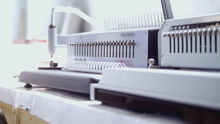 Industrial equipment for printing press in the typography