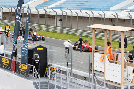 11-20-2022 PORTUGAL, LISBON: Caterham festival - karts racing festivalのeditorial素材