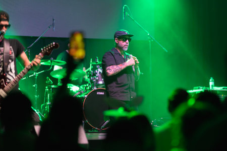 3 july 2023, Lisbon, Portugal - club Lisboa AO VIVO - concert Lyapis Trubeckoi - Belarusian antiwar...