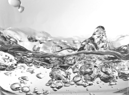 Water is a chemical compound with the chemical formula H 2O  A water molecule contains one oxygen and two hydrogen の写真素材