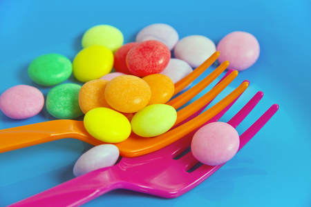 Colorful of Candy toy set の写真素材