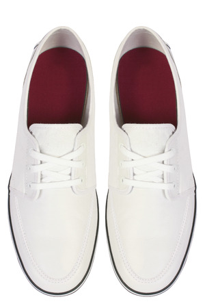 white sport shoesの写真素材