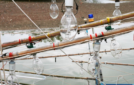 Boat Lamp Hang Outdoor Fishingの写真素材