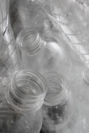 Plastic bottle recyclingの写真素材