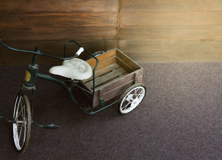 Vintage objects and furniture for backdrop photography.の写真素材