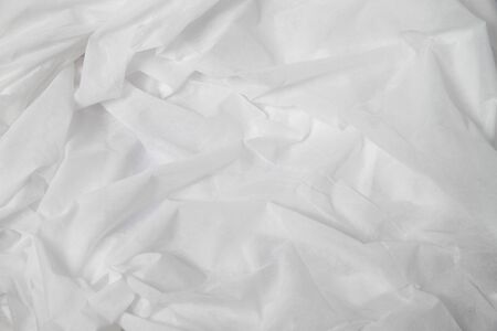 Beautiful folds of White Cloth texture.