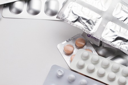 Medicine packaging expired.の写真素材