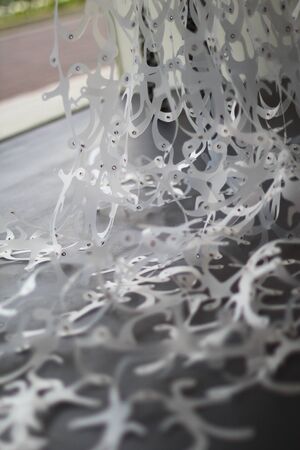 Art object exhibitionの素材