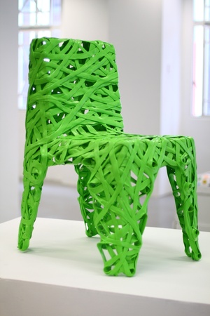 Green chair by recycle material の素材
