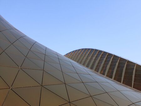 modern aluminium composite facade