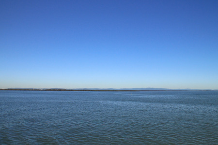 Sea and sky at gold coast の写真素材