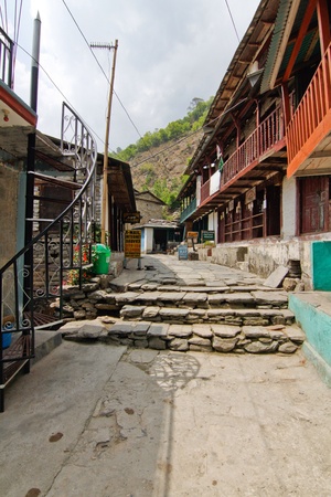 Guesthouse along the way to Annapurna base camp