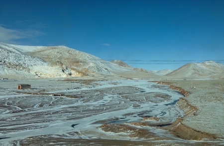 China high speed train to tibetの素材