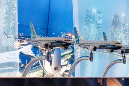 Singapore airshow exhibitionの素材