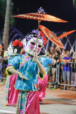 Singapore chingay paradeの素材