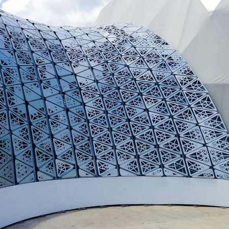 Pavilion at garden by the bay in Singapore