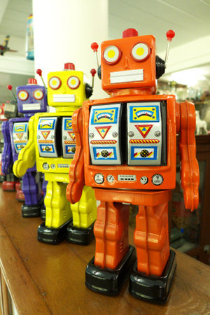 Toy robotの写真素材
