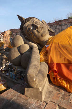 Reclining Buddhaの写真素材