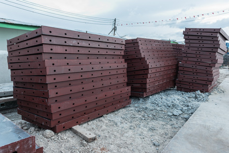 New steel formwork for construction