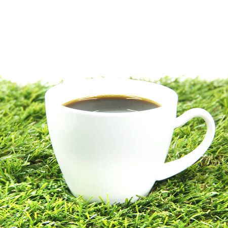 still life and stacking focus.created on white backgroundの写真素材