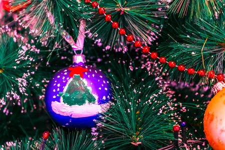 Christmas and new year holidayの写真素材