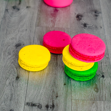macaroon cakeの写真素材