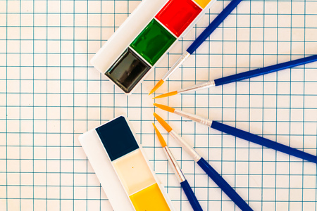 paint, color, red, white, business, art, 3d, abstract, blue, isolated, watercolor, green, success,...