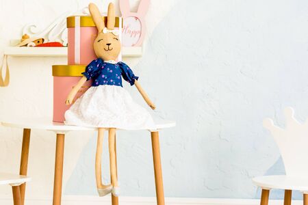 stylish decoration of the children's roomの写真素材