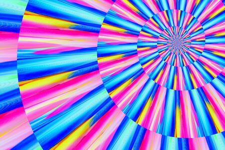 abstract image of spiral form of monocentric typeの写真素材