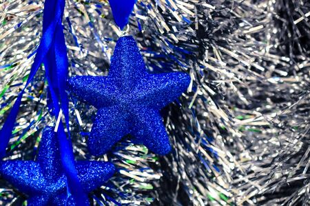 various decorations and toys for Christmas tree decoration and Christmas and new year celebrationの写真素材