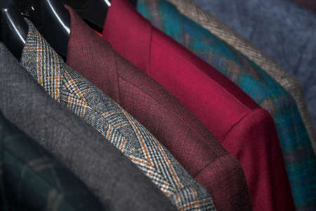 men's suit for office, party or weddingの写真素材