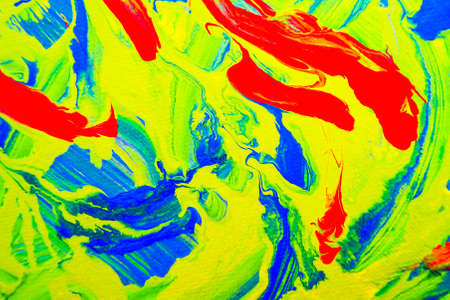 abstract painting, fragment, picture painted by the author of the photoの写真素材