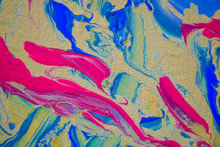 abstract painting, fragment, picture painted by the author of the photoの写真素材