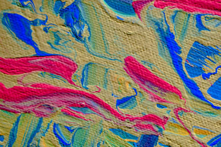 abstract painting, fragment, picture painted by the author of the photoの写真素材