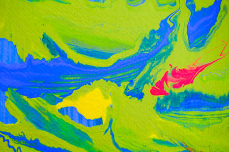 abstract painting, fragment, picture painted by the author of the photoの写真素材