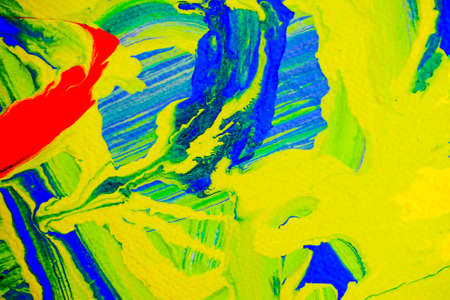 abstract painting, fragment, picture painted by the author of the photoの写真素材