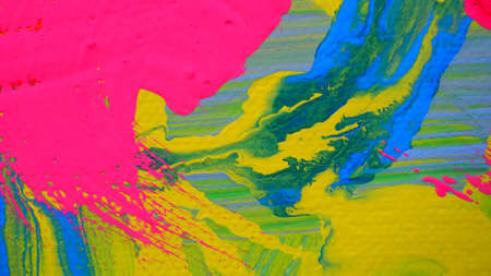 fragment of an abstract painting with elements of crimson color, the picture is drawn by the author of photographsの写真素材