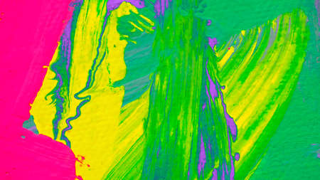 fragment of an abstract painting with elements of crimson color, the picture is drawn by the author...