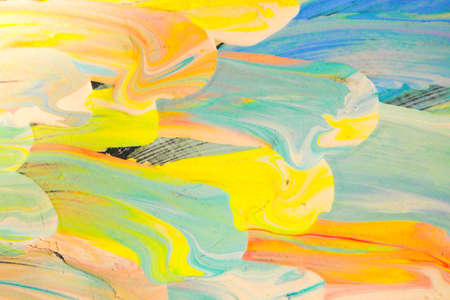 fragment of an abstract painting drawn by the author of photographsの写真素材