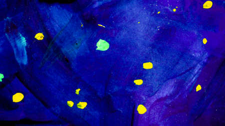 fragment of an abstract painting drawn by the author of photographs