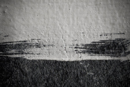 fragment of the wall of an old house, building