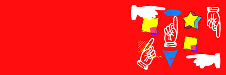 illustration - items related to purchases or events, symbols and signsの写真素材