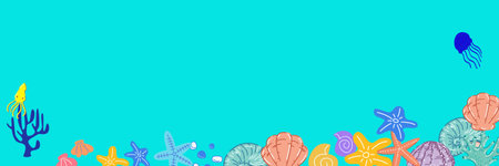 illustration - items related to purchases or events, symbols and signsの写真素材