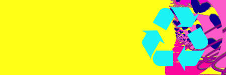 illustration - abstract set of figures and linesの写真素材