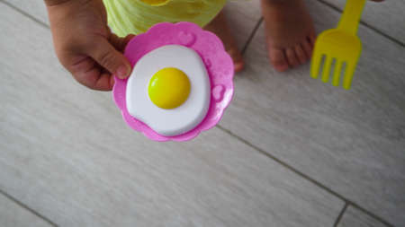 place for active recreation of children with decorationの写真素材