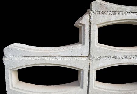 Molder brick wallの写真素材