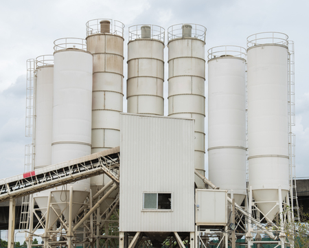 cement factoryの写真素材