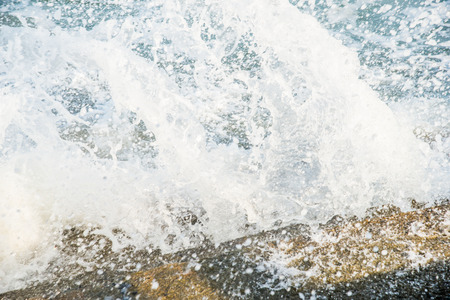 The Beautiful Blue Ocean Waveの写真素材